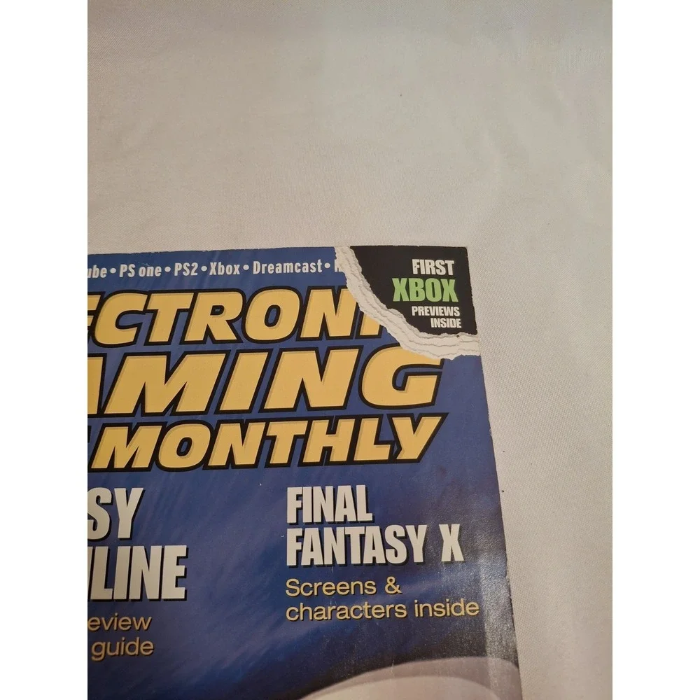 Electronic Gaming Monthly EGM #140 March 2001 Phantasy Star Online Sonic Alien